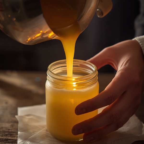 Pour process